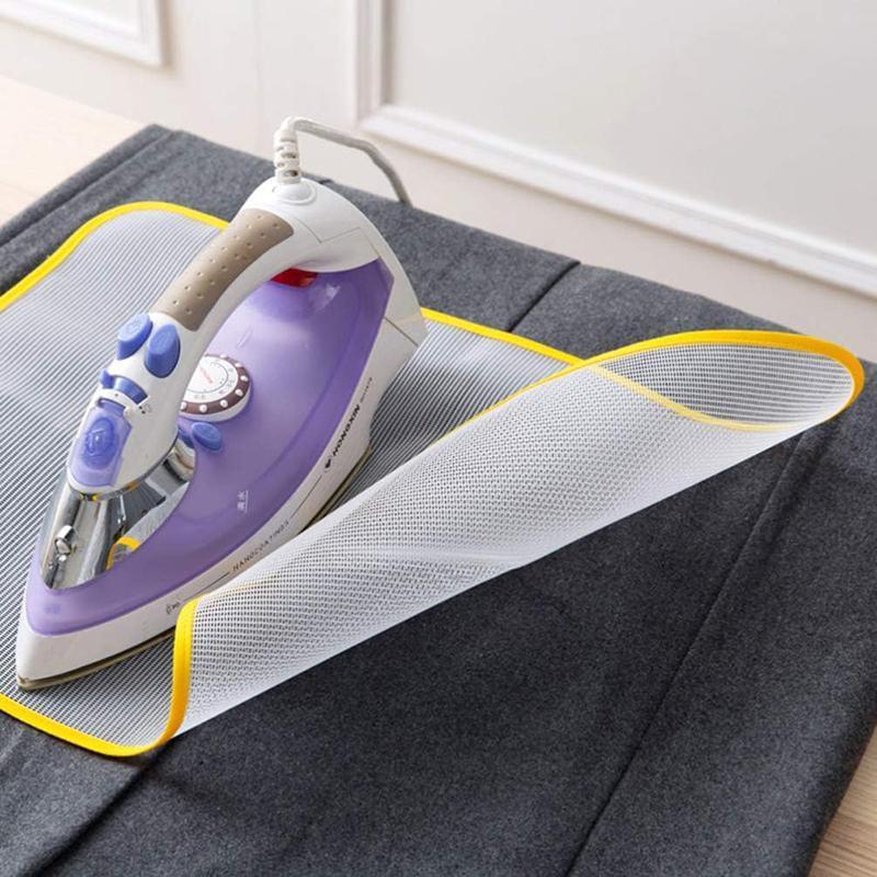 2PCS Heat Protective Ironing Cloth Protective Ironing Mattress Mesh Pressing Pad
