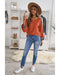 Azura Exchange Eyelet Thermal Knit Top - L