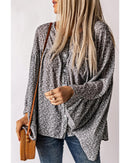 Azura Exchange Kimono Sleeve Ruched Blouse