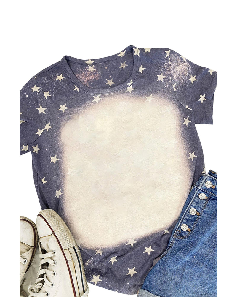 Azura Exchange Bleached Star Tee
