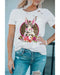 Azura Exchange Distressed Bunny T Shirt - S
