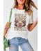 Azura Exchange Rose Graphic Print T-Shirt - S