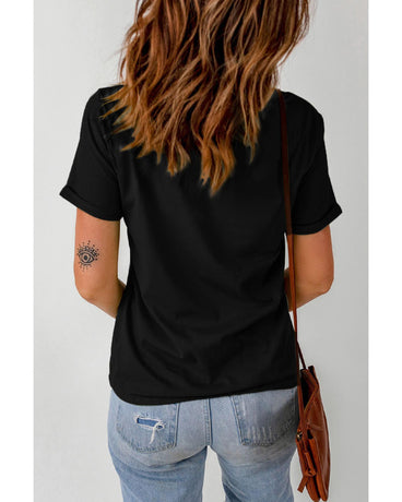 Black Could be a TRAIN STATION KINDA DAY Graphic Tee - S