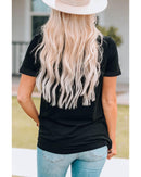 Black EXPENSIVE&DIFFICULT Graphic Tee - M