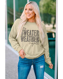 Azura Exchange Leopard Print Pullover Sweatshirt - XL