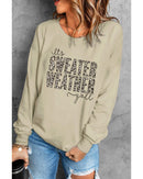 Azura Exchange Leopard Print Pullover Sweatshirt - XL