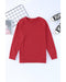 Azura Exchange Round Neck Raglan Sleeve Sweatshirt - S