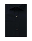 Bagutta Men's Blue Cotton Shirt - 2XL