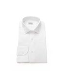 Bagutta Men's White Cotton Shirt - 2XL