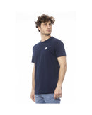 Invicta Men's Blue Cotton T-Shirt - 2XL
