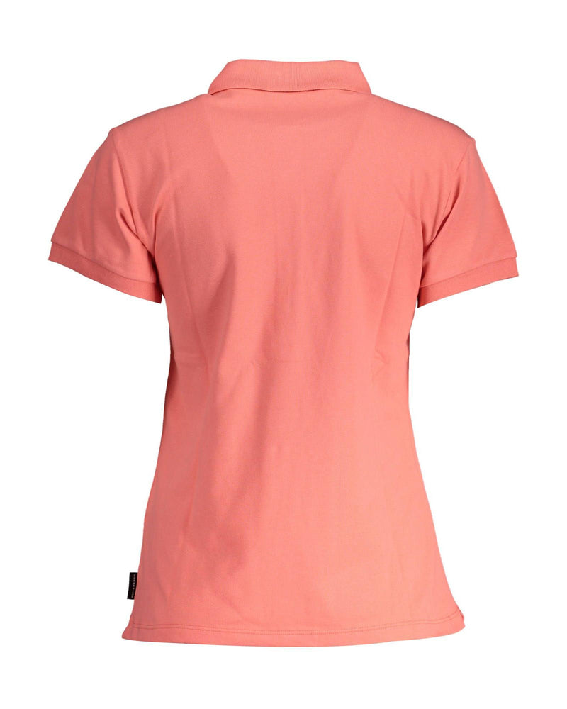 North Sails Men's Pink Cotton Polo Shirt - S