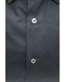 Robert Friedman Men's Black Cotton Shirt - M