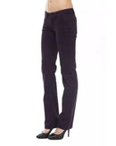 Ungaro Fever Women's Purple Cotton Jeans & Pant - W32 US