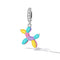925 Sterling Silver Balloon Puppy Pendant For Bracelets & Necklaces