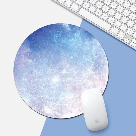 22Cm Rainbow Mercury Pattern Mouse Pad