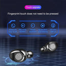 Wireless Bluetooth Headset with Touch Control and Charging Case - V5.0