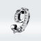 925 Sterling Silver Relief Number Series 0 9 Beads For Diy Bracelets And Necklaces Style - 9