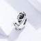 925 Sterling Silver Relief Number Series 0 9 Beads For Diy Bracelets And Necklaces Style - 9