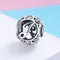 925 Sterling Silver 26 English Letter Beads For Diy Bracelets & Necklaces Style - J