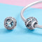 925 Sterling Silver 26 English Letter Beads For Diy Bracelets & Necklaces Style - J