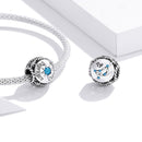 925 Sterling Silver Zodiac Zircon Bead Bracelet / Necklace Set Diy Capricorn Style - Capricorn