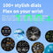 1.35 Inch Smart Watch Bluetooth Calls Health Monitoring 150+ Sports Black - Silver Bamboo