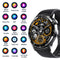 1.35 Inch Smart Watch Bluetooth Calls Health Monitoring 150+ Sports Black - Silver Bamboo