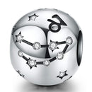 925 Sterling Silver Diy Zodiac Bracelet Beads Capricorn Style - Capricorn