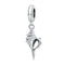 925 Sterling Silver Conch Pendant For Diy Bracelets & Necklaces