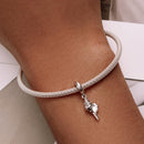 925 Sterling Silver Conch Pendant For Diy Bracelets & Necklaces