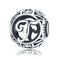 925 Sterling Silver Letter Beads For Diy Bracelets & Necklaces Style - T
