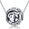 925 Sterling Silver Letter Beads For Diy Bracelets & Necklaces Style - T