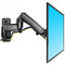 Adjustable Gas Spring Arm Wall Mount For 17-27 Led Lcd Monitors