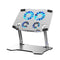 Aluminum Laptop Cooling Stand With 4 Fans