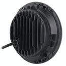 2 Pcs 7 Inch Dc12V 6000K - 6500K 50W Car Led Headlight Cree Lamp Beads For Jeep Wrangler / Harley Support App + Bluetooth Control Black