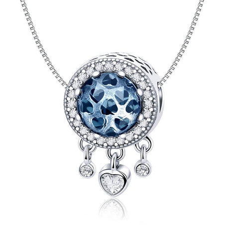 925 Sterling Silver Blue Beaded Bracelet Kit Pure Accessories