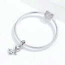 925 Sterling Silver Chihuahua Charm Pendant For Diy Bracelets