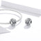 925 Sterling Silver Snowflake Beads For Diy Bracelets & Necklaces