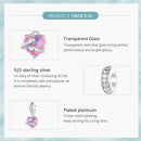 925 Sterling Silver Scc2540 Heart Pendant For Diy Bracelets