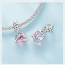 925 Sterling Silver Scc2540 Heart Pendant For Diy Bracelets