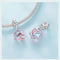 925 Sterling Silver Scc2540 Heart Pendant For Diy Bracelets