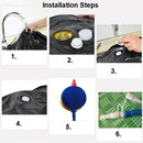 1.6M Inflatable Boxing Pillar Sandbag For Adult Children - Vent Toy Punching Bag Tumbler