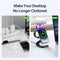 15W 3 In 1 Transparent Magnetic Wireless Charger