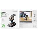 15W 3 In 1 Transparent Magnetic Wireless Charger