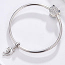 925 Sterling Silver Dolphin Pendant For Bracelet Or Necklace