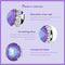 925 Sterling Silver Symphony Purple Moonlight Gemstone Diy Bracelet