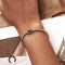 925 Sterling Silver Snail Bead Bracelet / Necklace Accessory