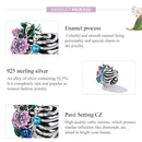 925 Sterling Silver Flower Bead Bracelet & Necklace Set