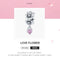 925 Sterling Silver Flower Bead Bracelet Charms