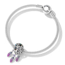 925 Sterling Silver Tree Of Life Dream Catcher Bracelet / Necklace Set